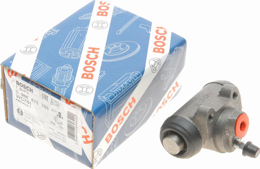 BOSCH 0 986 475 765 - Колісний гальмівний циліндр autozip.com.ua