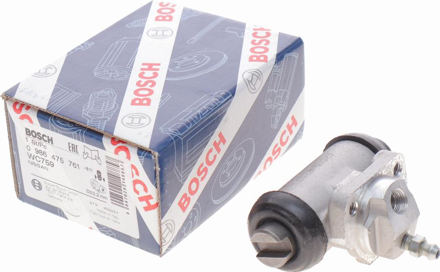 BOSCH 0 986 475 761 - Колісний гальмівний циліндр autozip.com.ua