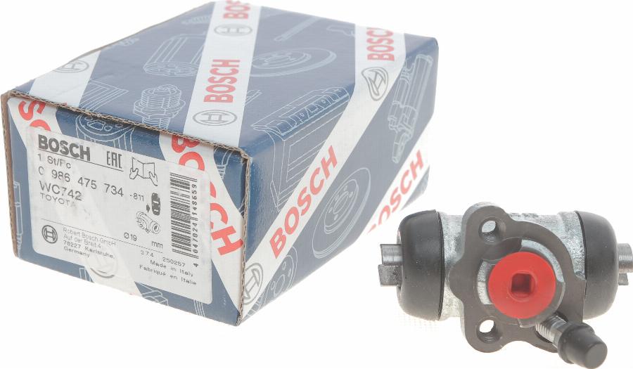 BOSCH 0 986 475 734 - Колісний гальмівний циліндр autozip.com.ua