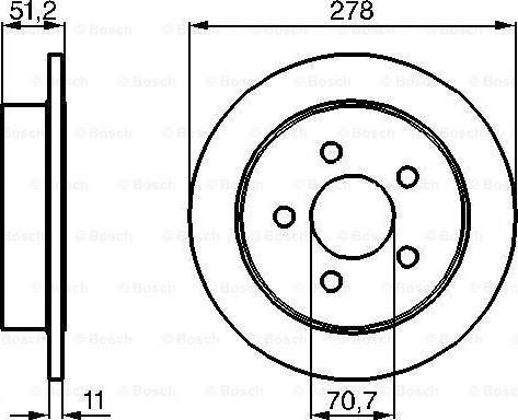 R Brake 78RBD22058 - Гальмівний диск autozip.com.ua