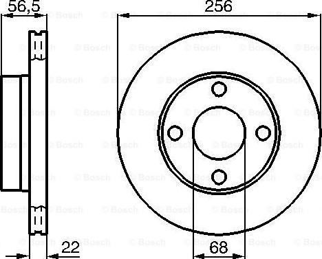 Quinton Hazell BDC3767 - Гальмівний диск autozip.com.ua