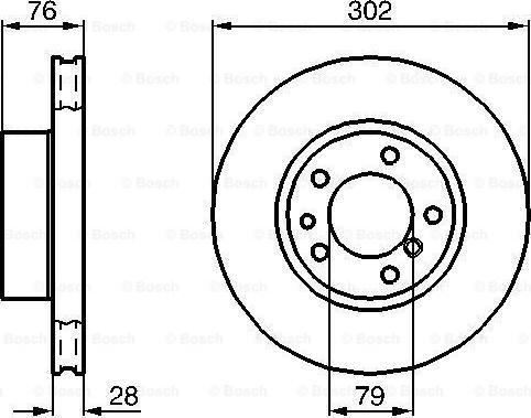 Topran 500 534 - Гальмівний диск autozip.com.ua