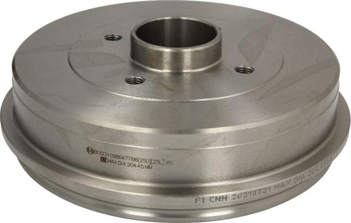 BOSCH 0 986 477 196 - Гальмівний барабан autozip.com.ua