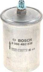 BOSCH 0 986 4B2 038 - Паливний фільтр autozip.com.ua