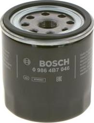 BOSCH 0 986 4B7 046 - Масляний фільтр autozip.com.ua