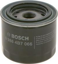 BOSCH 0 986 4B7 066 - Масляний фільтр autozip.com.ua