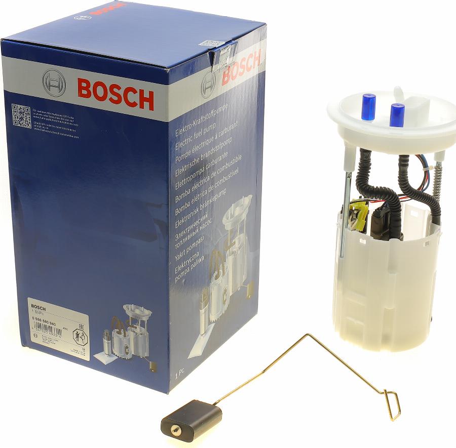 BOSCH 0 986 580 940 - Модуль паливного насоса autozip.com.ua