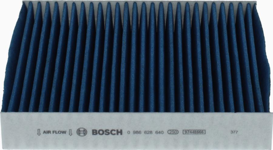 BOSCH 0 986 628 640 - Фільтр, повітря у внутрішній простір autozip.com.ua