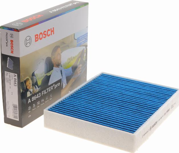 BOSCH 0986628643 - Фільтр, повітря у внутрішній простір autozip.com.ua