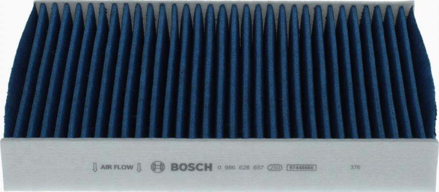 BOSCH 0 986 628 657 - Фільтр, повітря у внутрішній простір autozip.com.ua