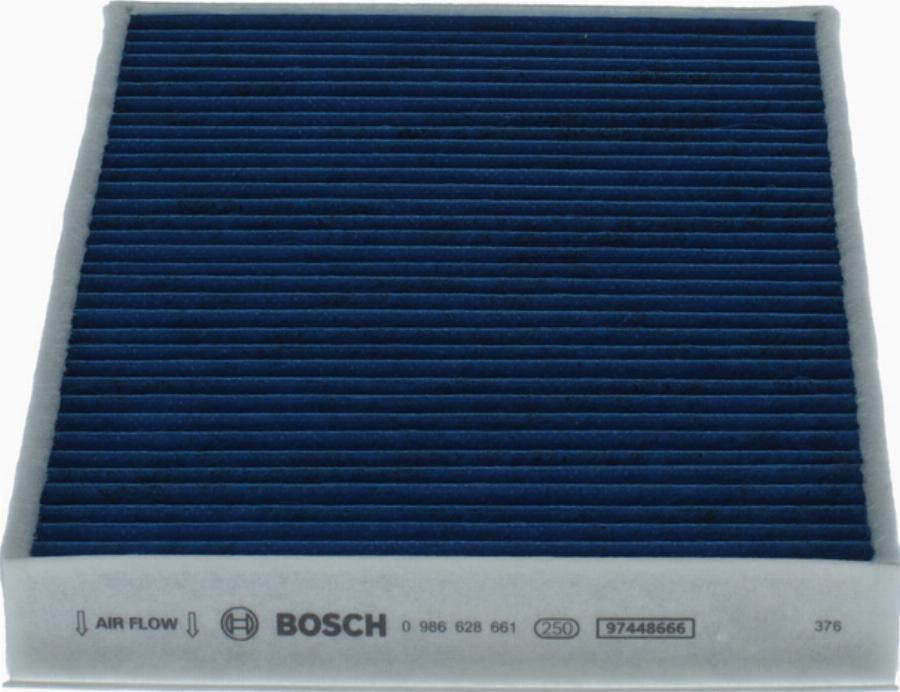 BOSCH 0 986 628 661 - Фільтр, повітря у внутрішній простір autozip.com.ua