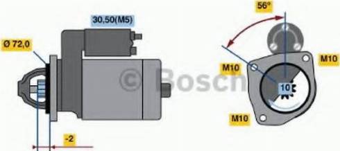 BOSCH 0 986 018 970 - Стартер autozip.com.ua