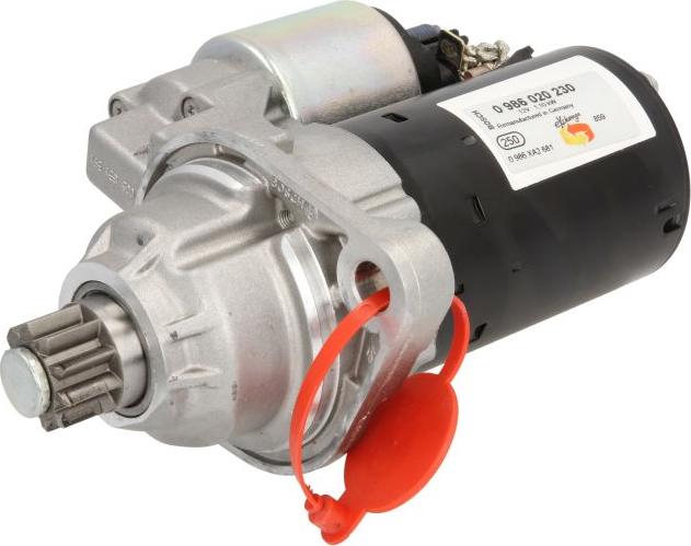 BOSCH 0 986 020 230 - Стартер autozip.com.ua