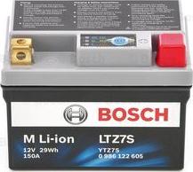 BOSCH 0 986 122 605 - Стартерна акумуляторна батарея, АКБ autozip.com.ua