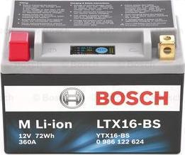 BOSCH 0 986 122 624 - Стартерна акумуляторна батарея, АКБ autozip.com.ua
