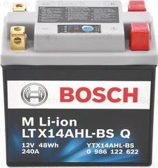 BOSCH 0 986 122 622 - Стартерна акумуляторна батарея, АКБ autozip.com.ua