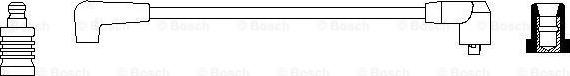 BOSCH 0 986 356 034 - Провід запалювання autozip.com.ua