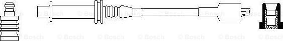 BOSCH 0 986 356 070 - Провід запалювання autozip.com.ua