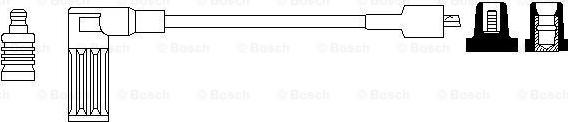 BOSCH 0 986 356 209 - Провід запалювання autozip.com.ua