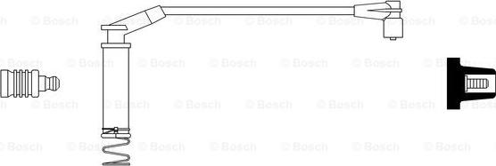 BOSCH 0 986 356 237 - Провід запалювання autozip.com.ua
