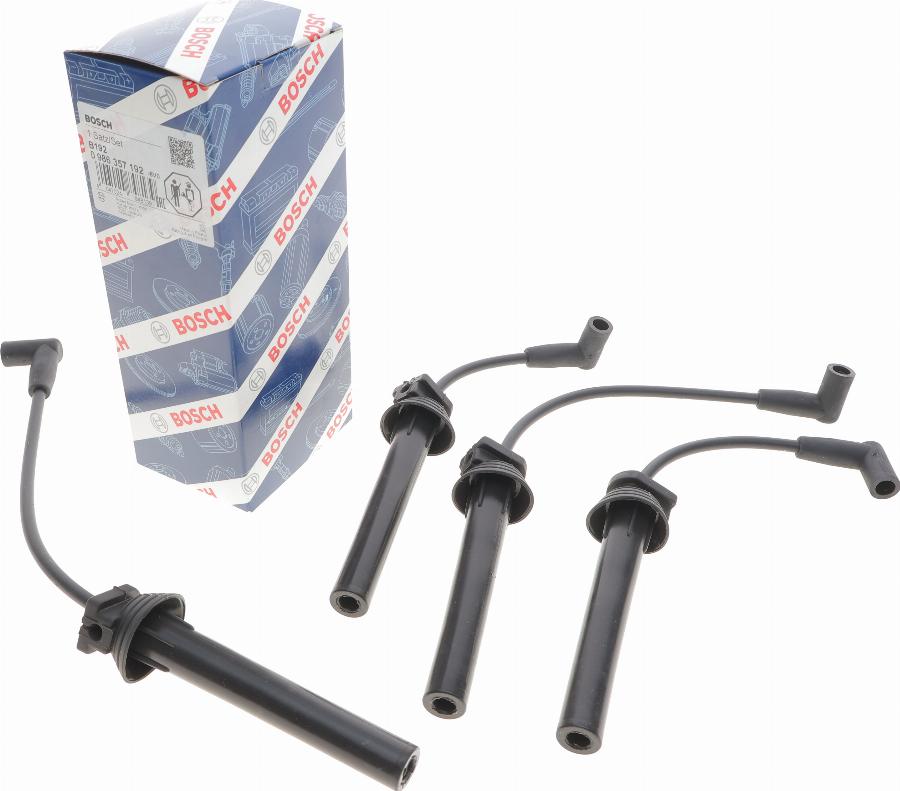 BOSCH 0 986 357 192 - Комплект проводів запалювання autozip.com.ua