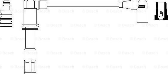 BOSCH 0 986 357 726 - Провід запалювання autozip.com.ua