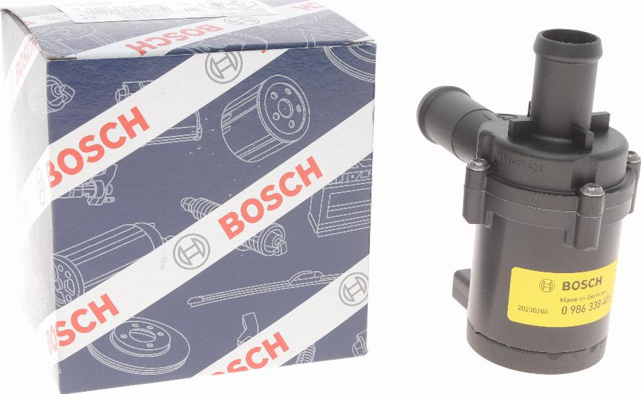 BOSCH 0 986 338 405 - Додатковий водяний насос autozip.com.ua