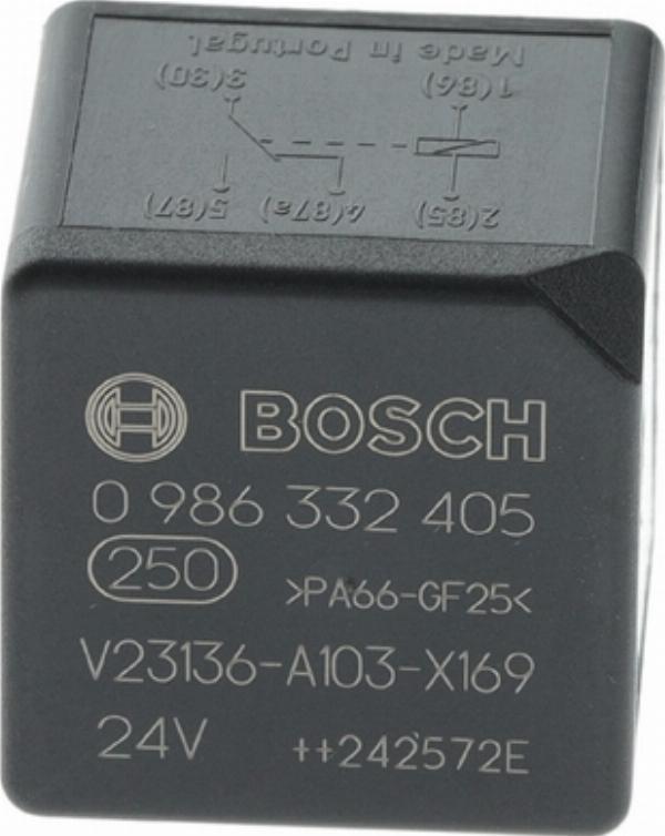 BOSCH 0 986 332 405 - Реле, робочий струм autozip.com.ua