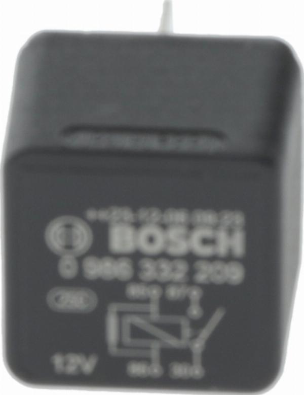 BOSCH 0 986 332 209 - Реле, робочий струм autozip.com.ua