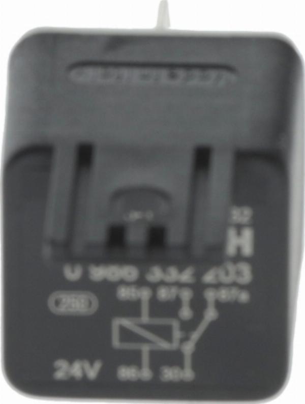 BOSCH 0 986 332 203 - Реле, робочий струм autozip.com.ua