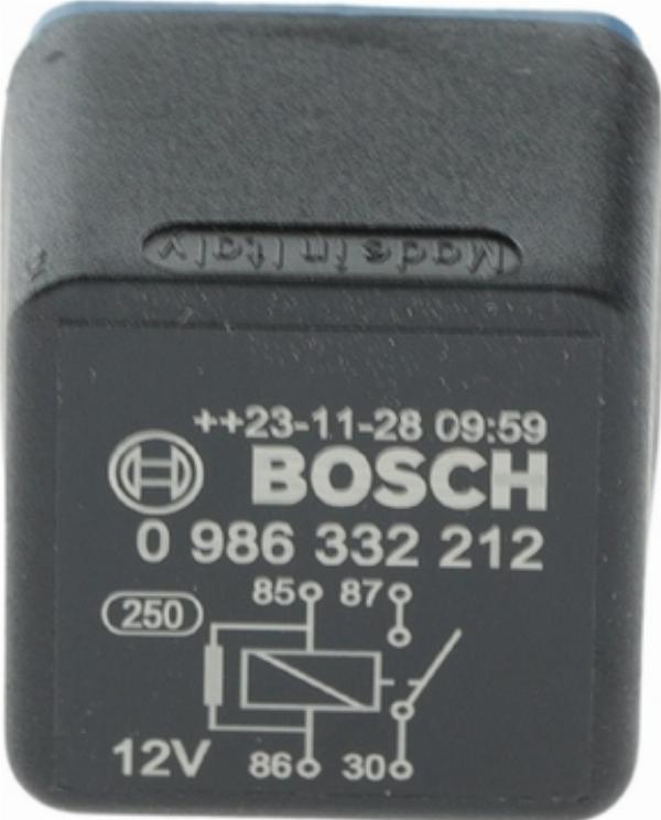 BOSCH 0 986 332 212 - Реле, робочий струм autozip.com.ua