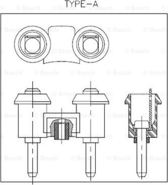 BOSCH 0 986 320 137 - Звуковий сигнал autozip.com.ua
