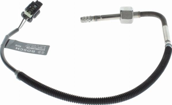 BOSCH 0 986 259 167 - Датчик, температура вихлопних газів autozip.com.ua