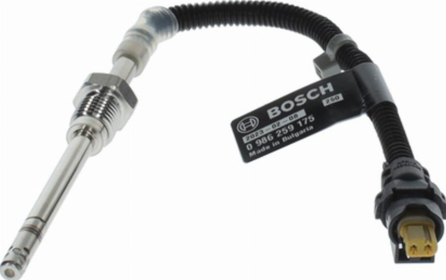 BOSCH 0 986 259 175 - Датчик, температура вихлопних газів autozip.com.ua