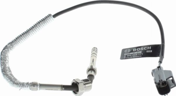 BOSCH 0 986 259 171 - Датчик, температура вихлопних газів autozip.com.ua