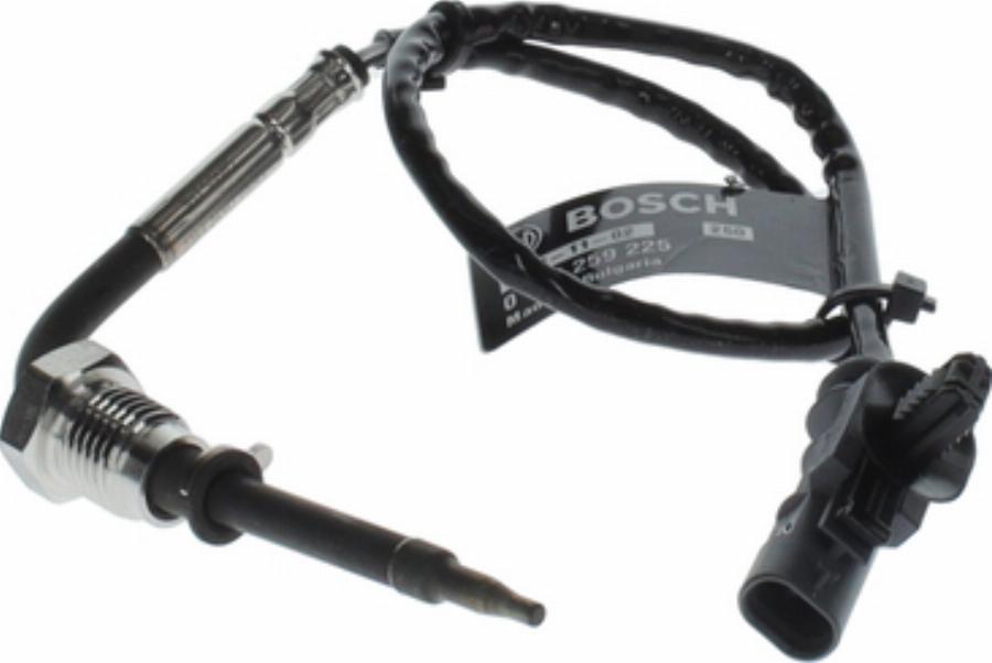 BOSCH 0 986 259 225 - Датчик, температура вихлопних газів autozip.com.ua
