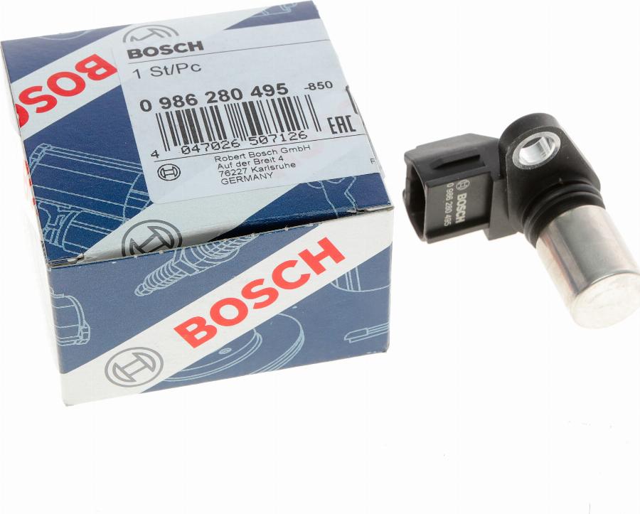 BOSCH 0 986 280 495 - Датчик імпульсів, колінчастий вал autozip.com.ua