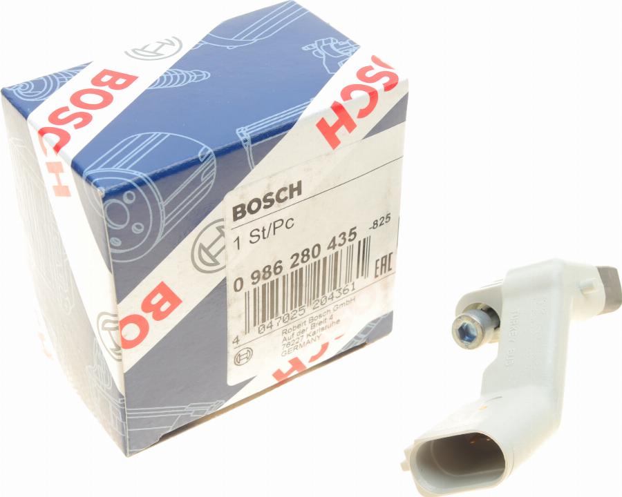 BOSCH 0 986 280 435 - Датчик імпульсів, колінчастий вал autozip.com.ua