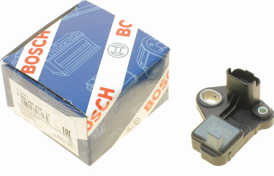 BOSCH 0 986 280 438 - Датчик імпульсів, колінчастий вал autozip.com.ua