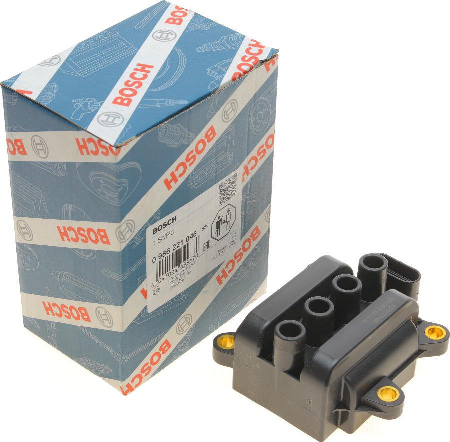 BOSCH 0 986 221 046 - Котушка запалювання autozip.com.ua