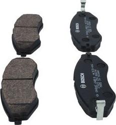 BOSCH 0 986 AB1 433 - Гальмівні колодки, дискові гальма autozip.com.ua