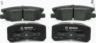 BOSCH 0 986 AB1 629 - Гальмівні колодки, дискові гальма autozip.com.ua