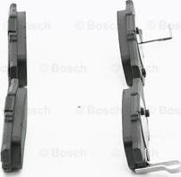 BOSCH 0 986 AB1 670 - Гальмівні колодки, дискові гальма autozip.com.ua