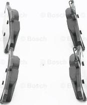 BOSCH 0 986 AB1 194 - Гальмівні колодки, дискові гальма autozip.com.ua