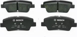 BOSCH 0 986 AB1 157 - Гальмівні колодки, дискові гальма autozip.com.ua