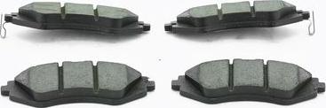 BOSCH 0 986 AB1 188 - Гальмівні колодки, дискові гальма autozip.com.ua