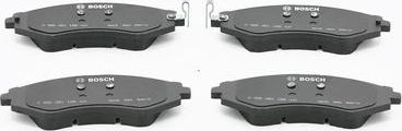 BOSCH 0 986 AB1 188 - Гальмівні колодки, дискові гальма autozip.com.ua