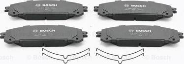 BOSCH 0 986 AB1 371 - Гальмівні колодки, дискові гальма autozip.com.ua