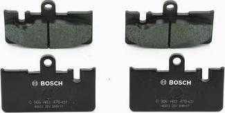 BOSCH 0 986 AB3 478 - Гальмівні колодки, дискові гальма autozip.com.ua