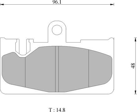 BOSCH 0 986 AB3 478 - Гальмівні колодки, дискові гальма autozip.com.ua